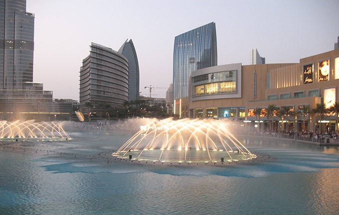 معماری ساختمان دبی مال