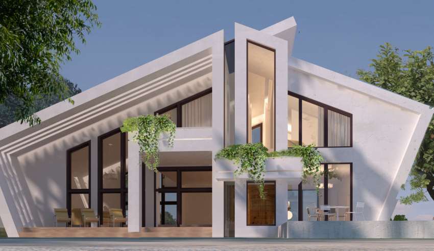 طراحی نمای ویلا تصویر 2 طراحی نمای ویلا تصویر 2