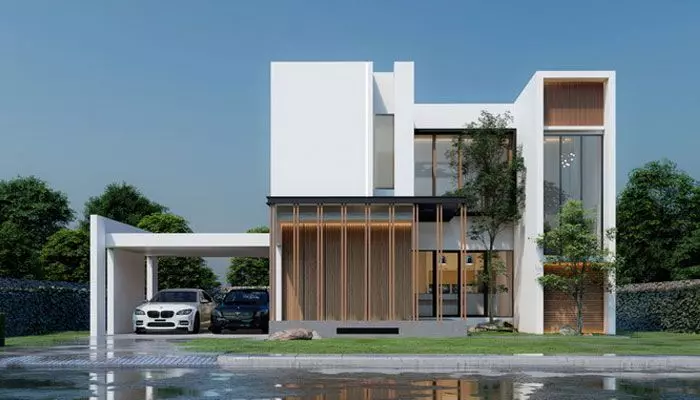 طراحی نمای مینیمال طراحی نمای مینیمال